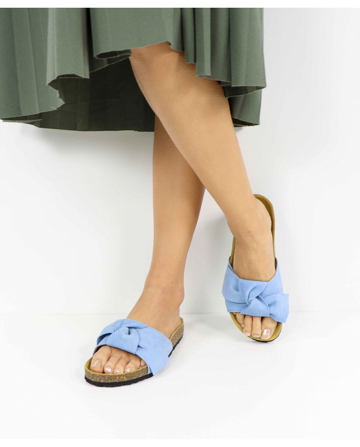 Ms. Ginova Slippers with Lace