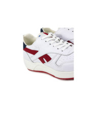 White and Red Ginova Woman Sneakers with Details
