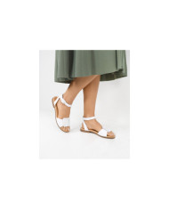 Lower sandals of Lady Ginova with Frontal Aplique