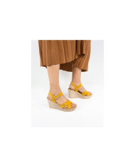 Suede Sandals with Ladies' Wedge Ginova