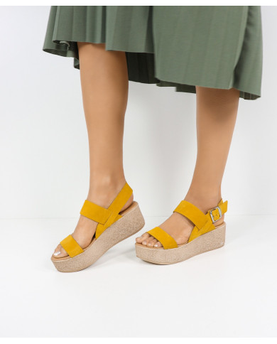 Sandalias de Senhora Ginova de Tiras Suaves