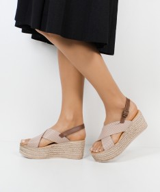 Sandálias de Senhora Ginova com Tiras Perfuradas