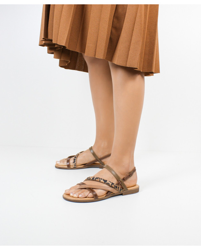 Sandals by Senhora Ginova with Various Strips