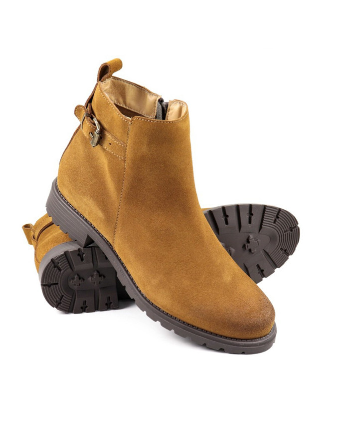 Women's Boots in Camel with Fivela Ginova