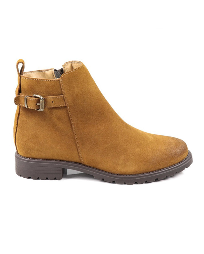 Botas de Mulher em Camel com Fivela Ginova