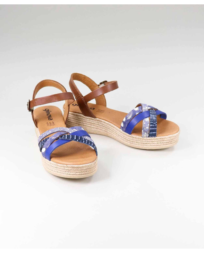 Sandalias de Madame Ginova con Cross Strips