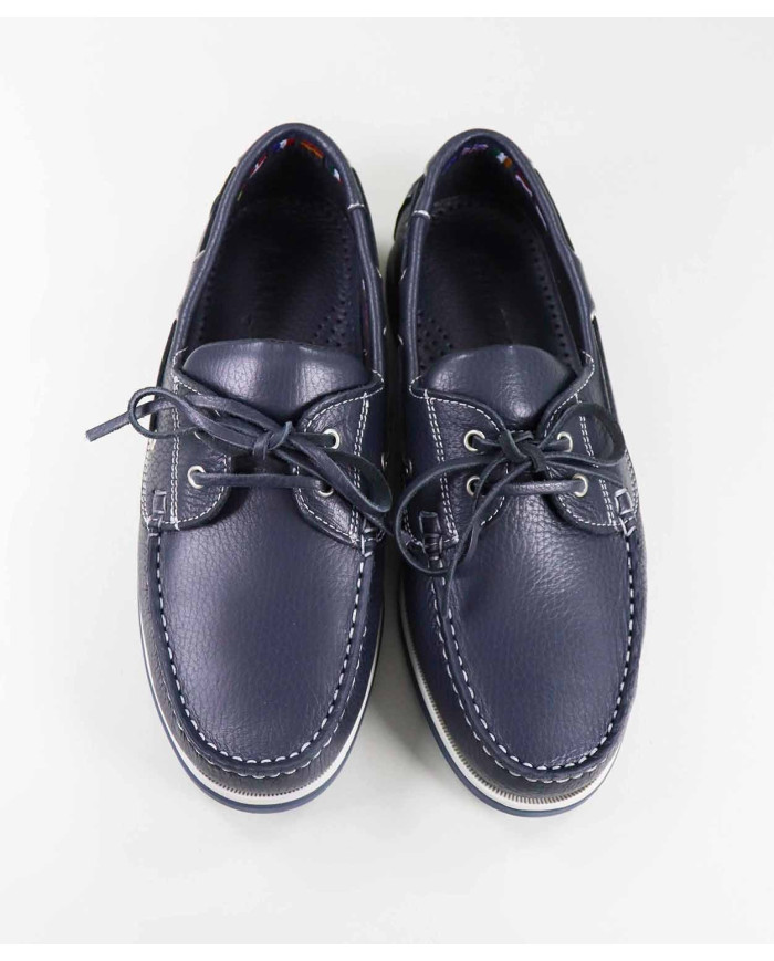 Men's Sailing Shoes with White Sole Ginova