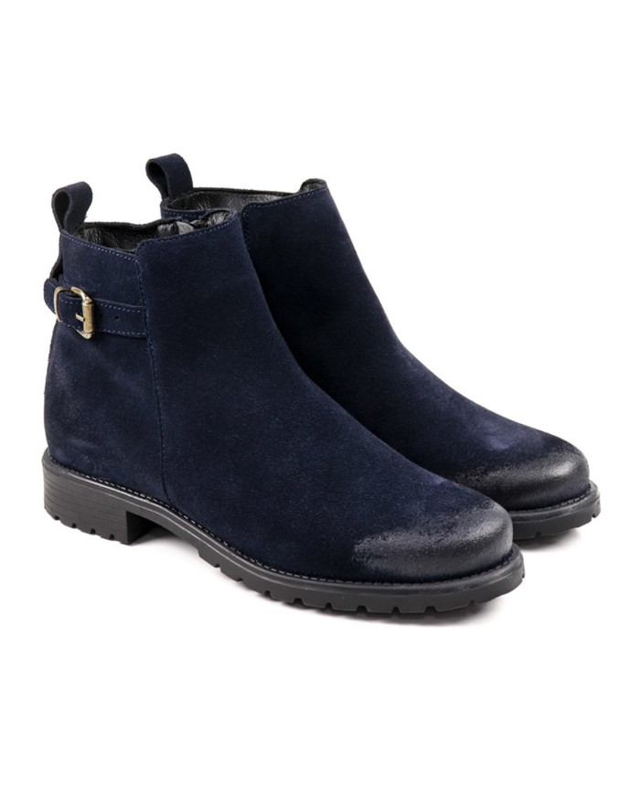 Blue Women's Boots with Fivela Ginova