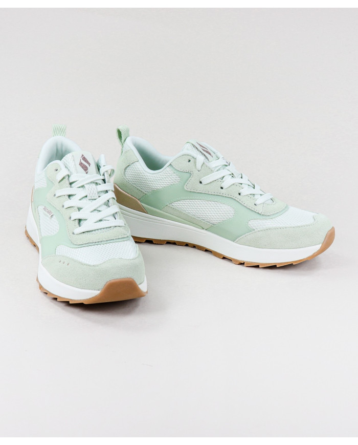 Menta Skechers Shiny Jogger Green Trainers