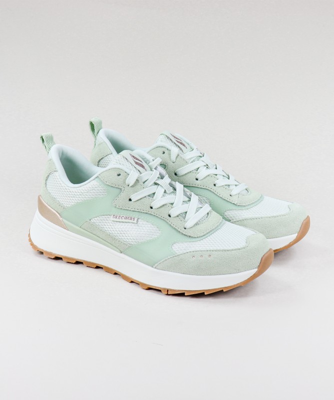 Sapatilhas Verde Menta Skechers Shiny Jogger