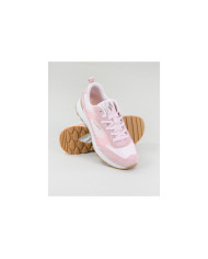 Pink Skechers Shiny Jogger shoes