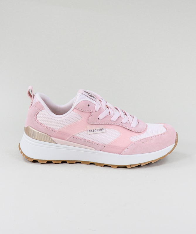 Sapatilhas Rosa Skechers Shiny Jogger