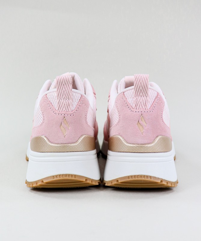 Sapatilhas Rosa Skechers Shiny Jogger