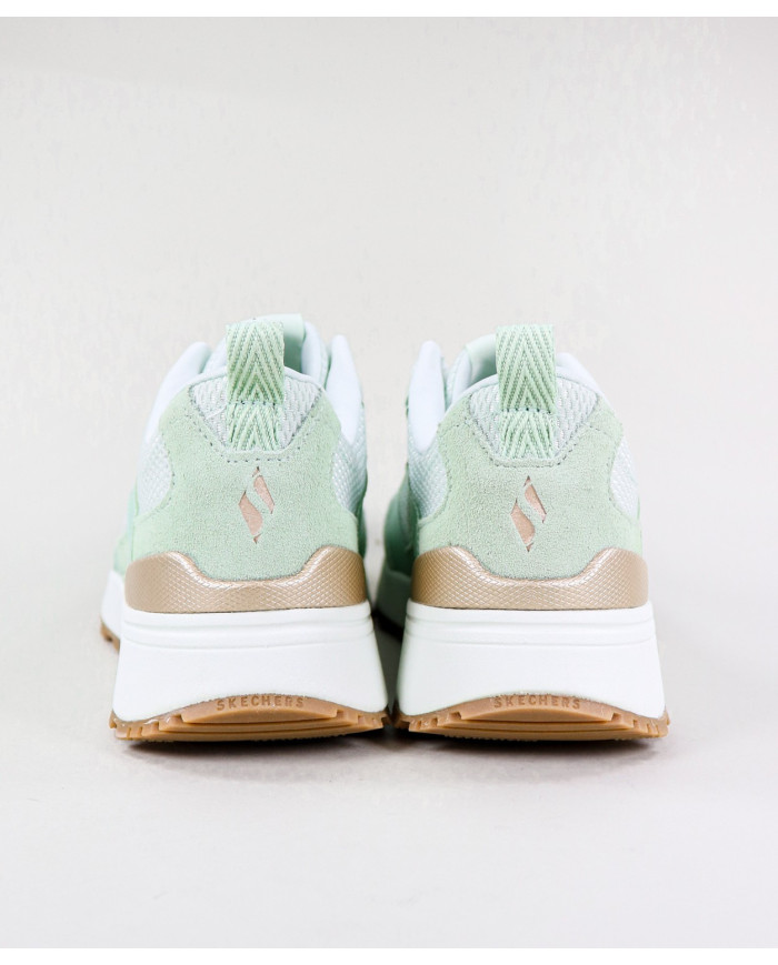 Menta Skechers Shiny Jogger Green Trainers