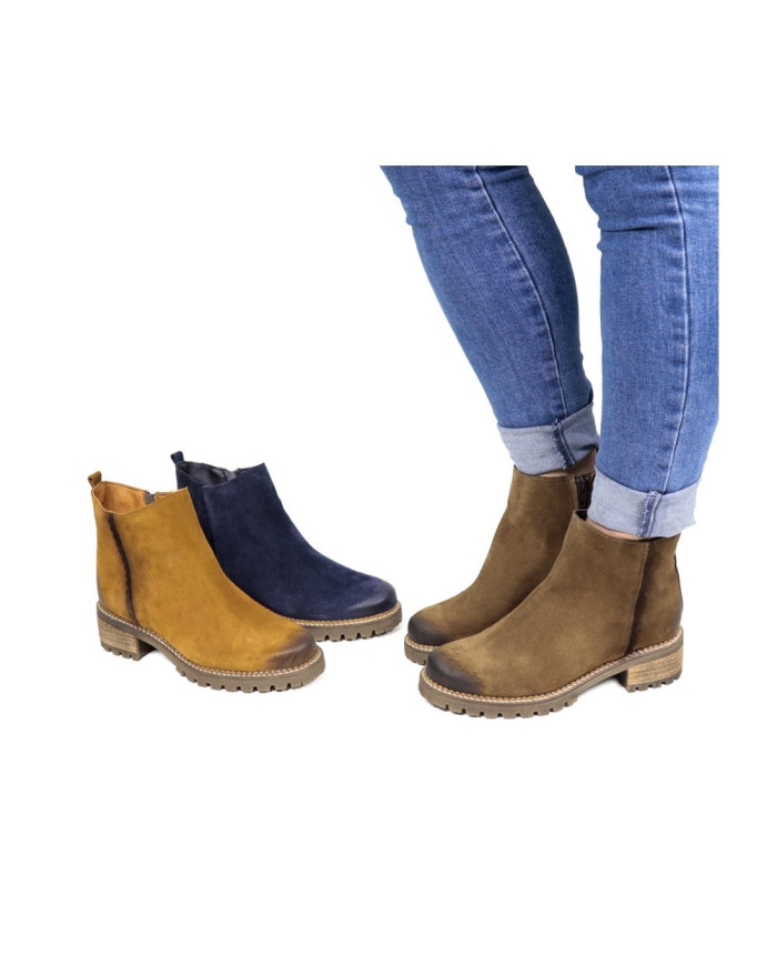 Damas Ginova Botas con antideslizante Sole