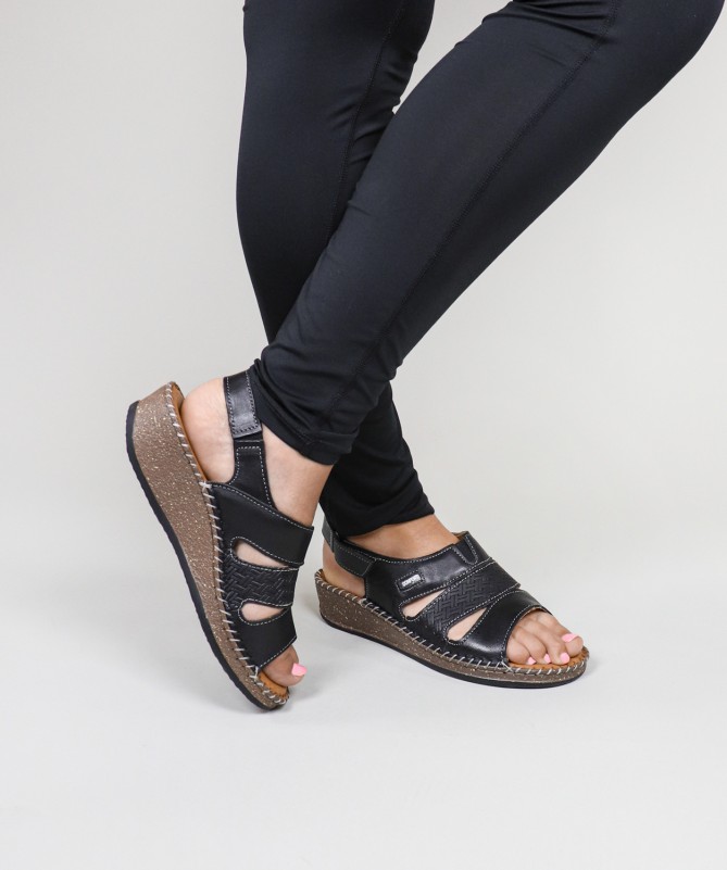 Sandalias Confort Mujer Con Plantilla Acolchada