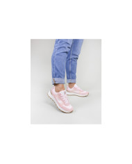 Pink Skechers Shiny Jogger shoes