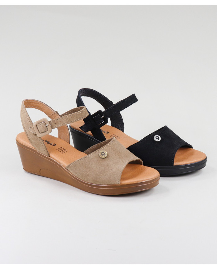 Sandalias Lady Ginova con tira ajustable
