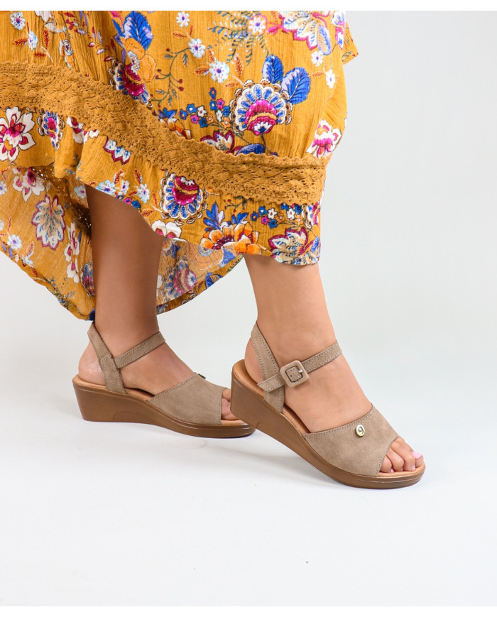 Sandalias Lady Ginova con tira ajustable