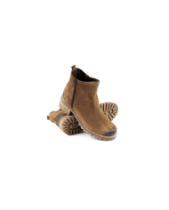 Botas de Senhora Taupe com Sola Antiderrapante Ginova