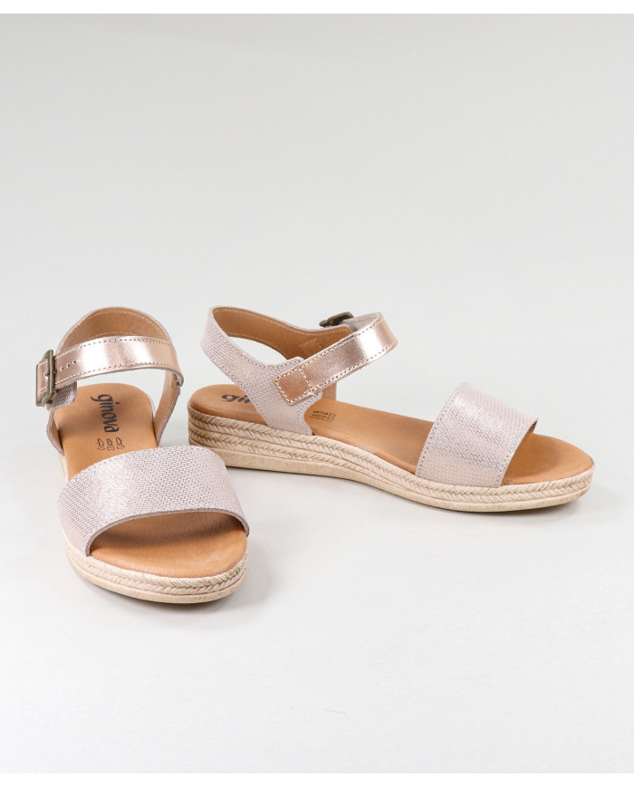 Lady Ginova Sandals with Bright Finish