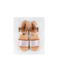 Sandalias Lady Ginova con acabado brillante