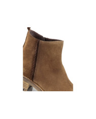 Botas de Senhora Taupe com Sola Antiderrapante Ginova