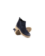 Blue Lady Boots with Anti-slip Sole Ginova