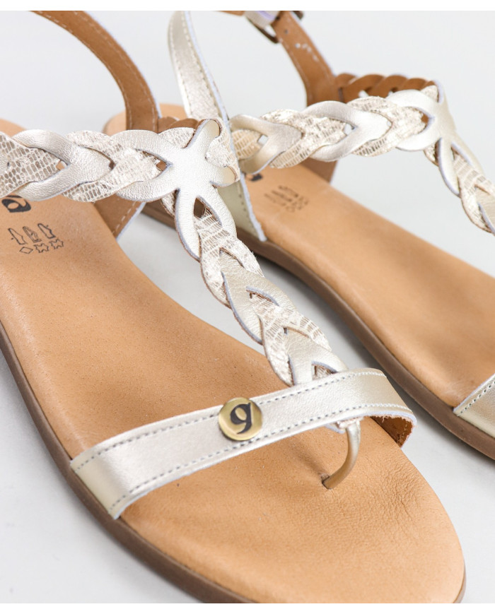 Sandalias de Lady con Strip decorada