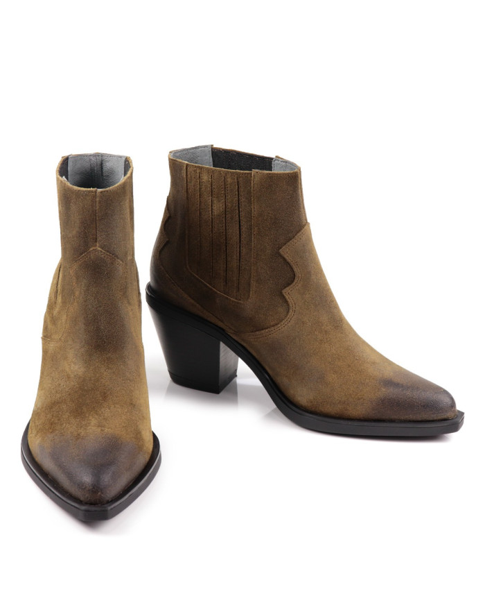 Middle Heel Texanas Ginova