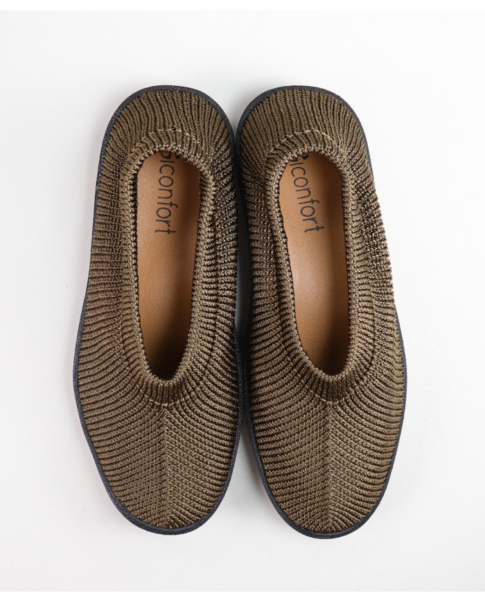 Zapatos Ginova Comfort con Parte Superior de Malla Elástica