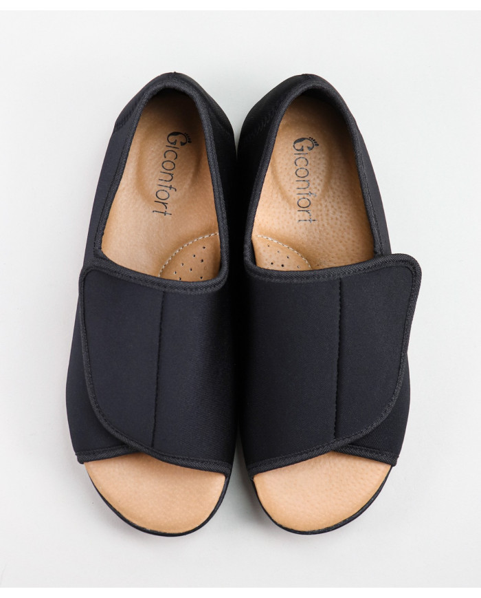 Ladies Comfort Shoes with Full Ginova Opening