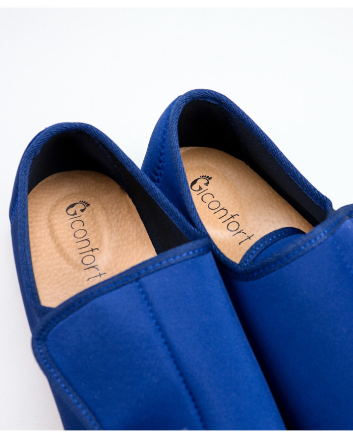 Zapatos cómodos para mujer con velcro con apertura total