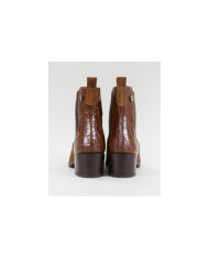 Boots of Lady Camel Ginova with Elastic in the Laterals