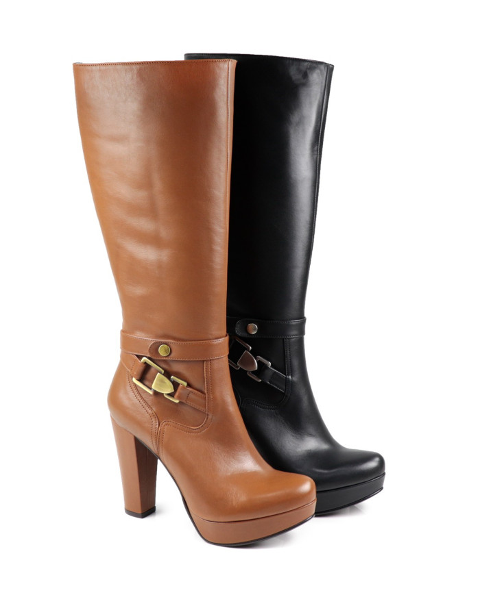 Botas de Cano Alto Ginova Compensadas