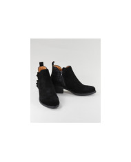 Pretas de Senhora Ginova Boots with Folhos