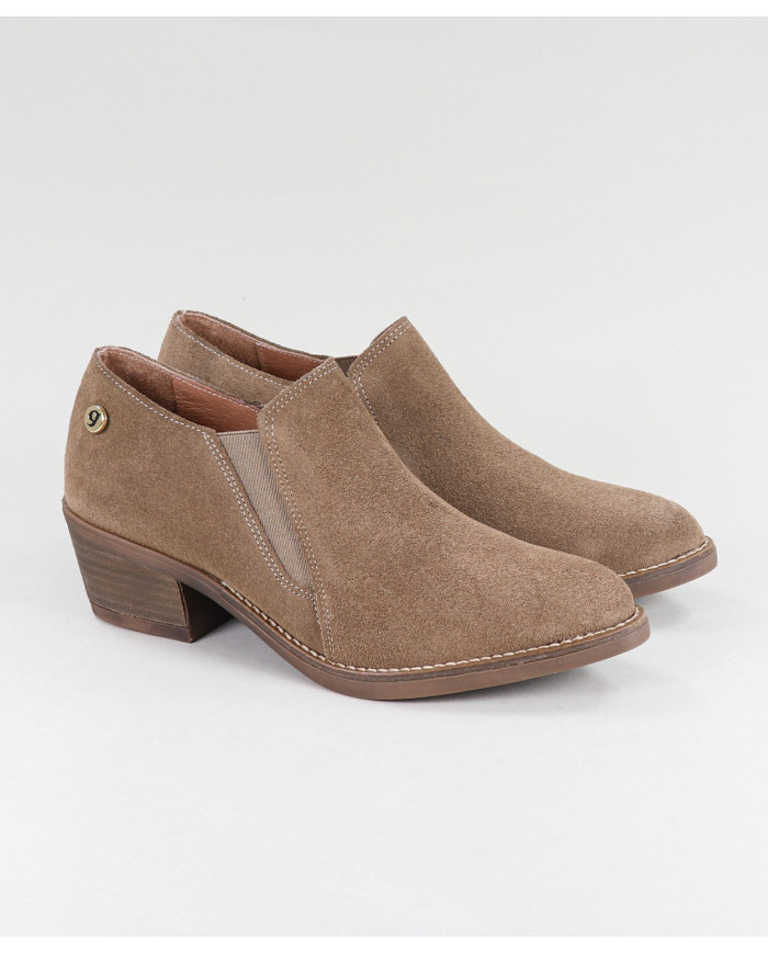 Taupe Boots by Mrs. Ginova Practical