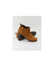 Botas Camel de Salto Médio Ginova