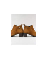 Camel Ankle Boots Medium Ginova