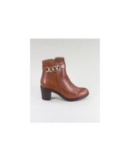 Botas Camel de Senhora Ginova com Correntes