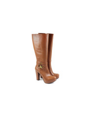Botas Camel de Cano Alto Ginova Compensadas