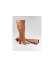 Botas Camel de Cano Alto Ginova Elegantes