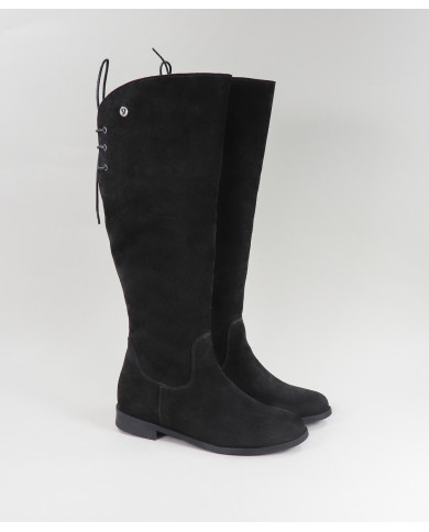 Botas Rasas con Cano Alto Ginova