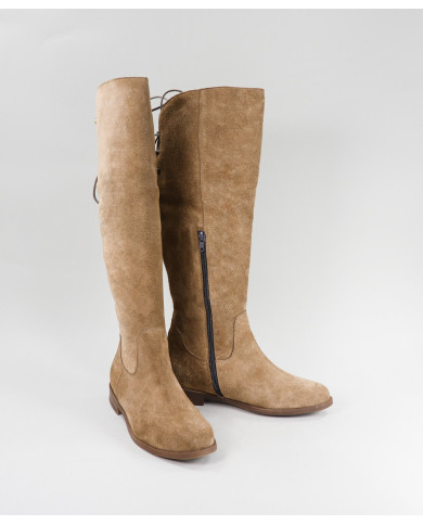 Rasas Taupe boots with Cano Alto Ginova