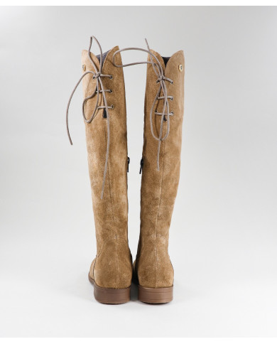 Rasas Taupe boots with Cano Alto Ginova