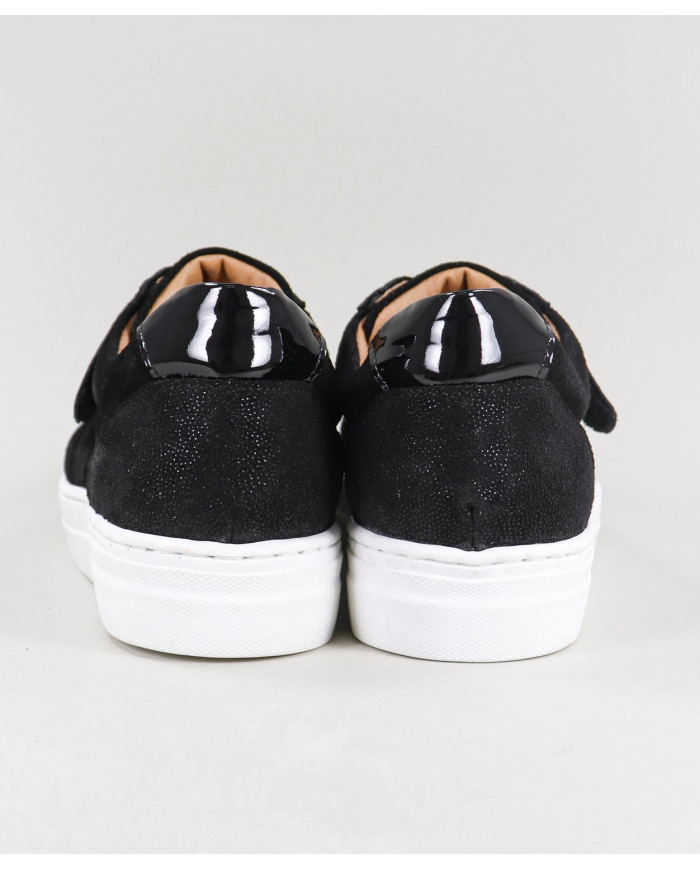Black Lady Ginova shoes with Velcro