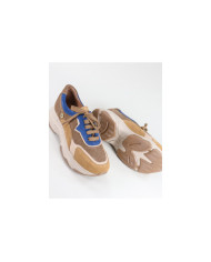 Lady Ginova Taupe Trainers with Standard