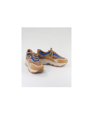 Lady Ginova Taupe Trainers with Standard