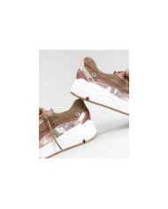 Taupe Trainers of Lady Ginova of Two Tons