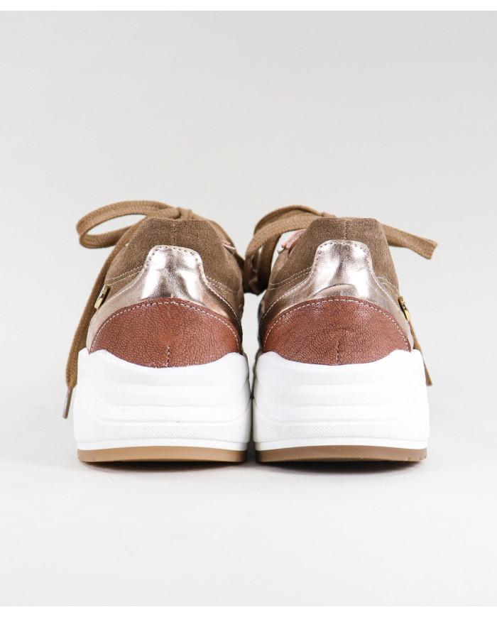 Taupe Trainers of Lady Ginova of Two Tons